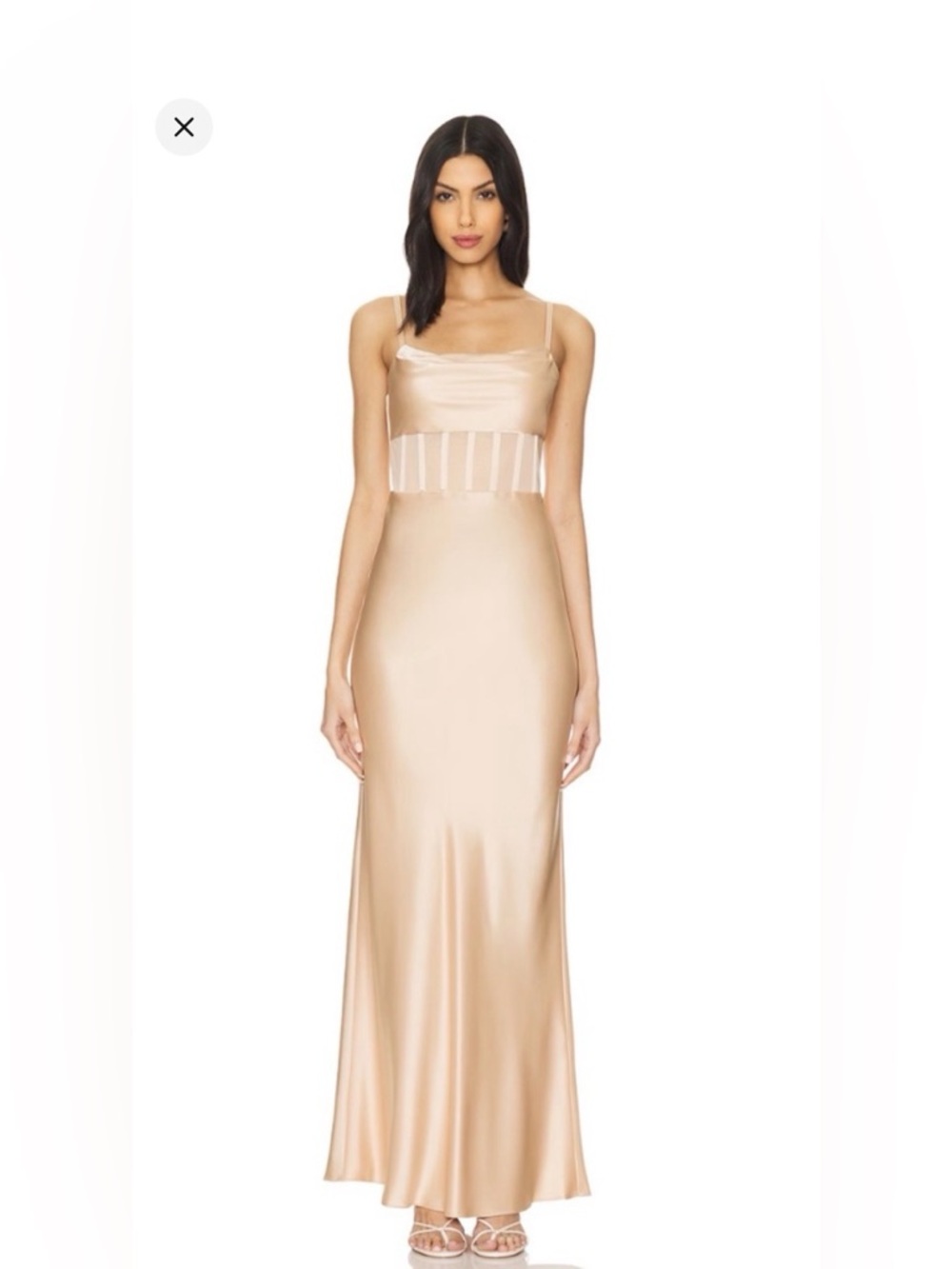 Alice & Olivia Valentina Dress in Almond Size 6